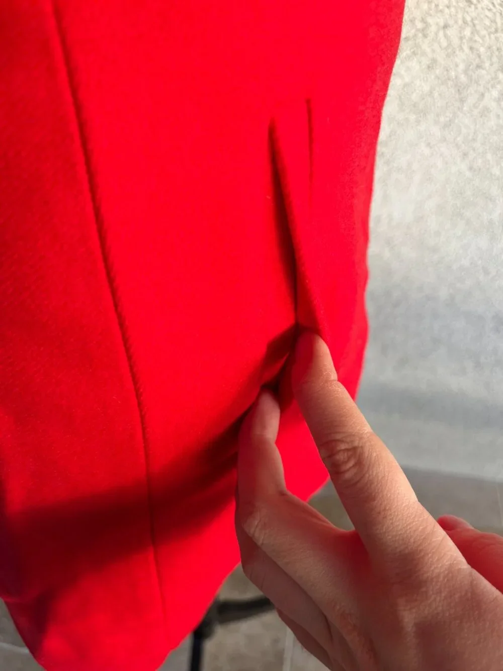 J. Crew Red Skirt